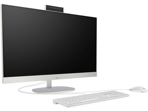 HP ПК Моноблок All-in-One 27" FHD IPS AG, Intel i5-1335U, 16GB, F512GB, UMA, WiFi, кл+м, DOS, белый AR0N5EA фото