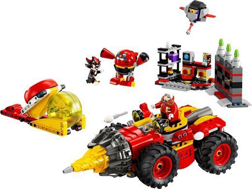 LEGO Конструктор Sonic the Hedgehog Супер Соник против Яйца-бурильника 76999 фото