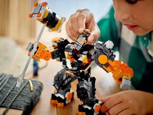LEGO Конструктор LEGO NINJAGO Робот земної стихії Коула 71806 фото