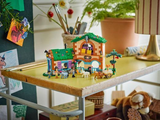 LEGO Конструктор LEGO Friends Ранчо і стайня поні 42654 фото