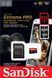 SanDisk Карта памяти microSD 512GB C10 UHS-I U3 R200/W140MB/s Extreme Pro V30 + SD 2 - магазин Coolbaba Toys