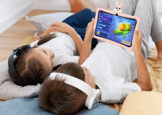 Doogee Планшет U9 Kids 10.1" 3ГБ, 64ГБ, 5060мА&bull;г, Android, рожевий 6924351663995 фото