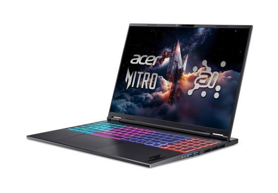 Acer Notebook Nitro 16S AN16S-61 16" WQXGA IPS, AMD R7-350, 32GB, F1TB, NVD5070-8, Lin, black NH.QXKEU.004 фото