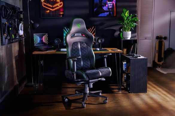 Razer Ігрове крісло Razer Enki Black/Green RZ38-03720100-R3G1 фото