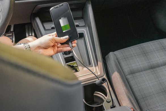 Digitus Кабель USB-C > USB-A заряджання/синхронізації, 1м, Type-C, спіральний, чорний AK-300430-006-S фото