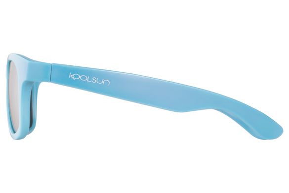 Детские солнцезащитные очки Koolsun голубые серии Wave (Размер: 3+) KS-WACB003 фото