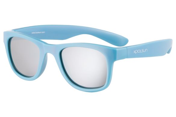 Дитячі сонцезахисні окуляри Koolsun блакитні серії Wave (Розмір: 3+) KS-WACB003 фото
