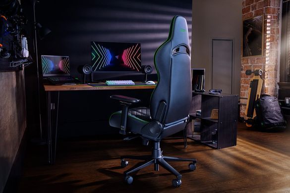 Razer Ігрове крісло Razer Enki Black/Green RZ38-03720100-R3G1 фото