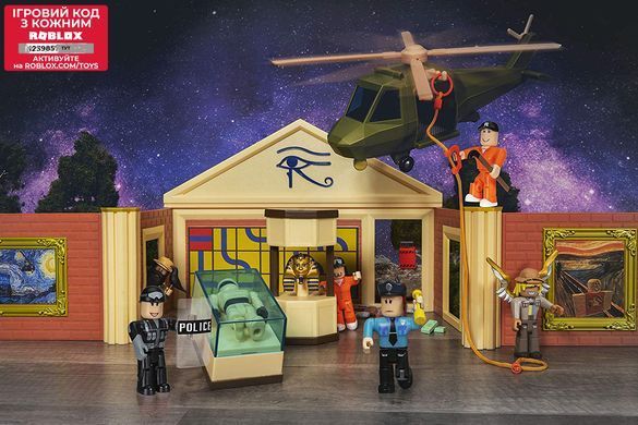 Roblox Игровая коллекционная фигурка Deluxe Playset Jailbreak: Museum Heist W6 ROB0259 фото
