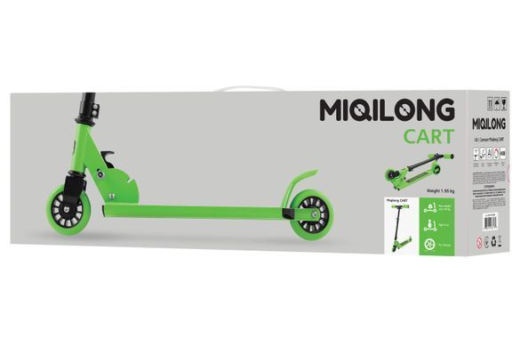 Miqilong Самокат Cart Зелений CART-100-GREEN фото