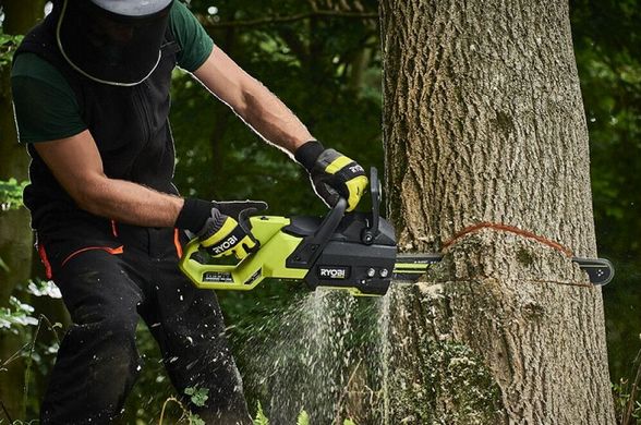 Ryobi Пила цепная аккумуляторная RY36CSX50A-0, 36В MAX POWER, шина 50см Oregon, бесщеточная, 18.5м/с, без АКБ и ЗП 5133006242 фото