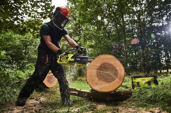 Ryobi Пила цепная аккумуляторная RY36CSX50A-0, 36В MAX POWER, шина 50см Oregon, бесщеточная, 18.5м/с, без АКБ и ЗП 5133006242 фото