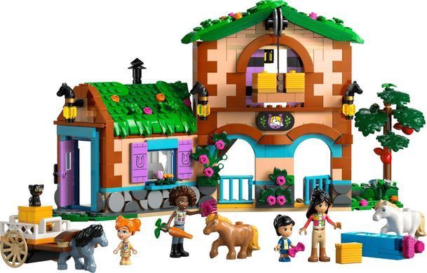 LEGO Конструктор LEGO Friends Ранчо і стайня поні 42654 фото