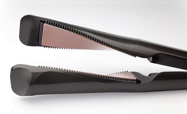 Remington Выпрямитель Curl&Straight Confidence, 47Вт, темп.режимов-5, 150-230С, дисплей, керамика, черный S6606 фото