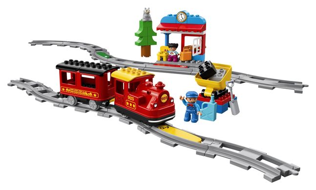 Конструктор LEGO DUPLO Поезд на паровой тяге 10874 фото