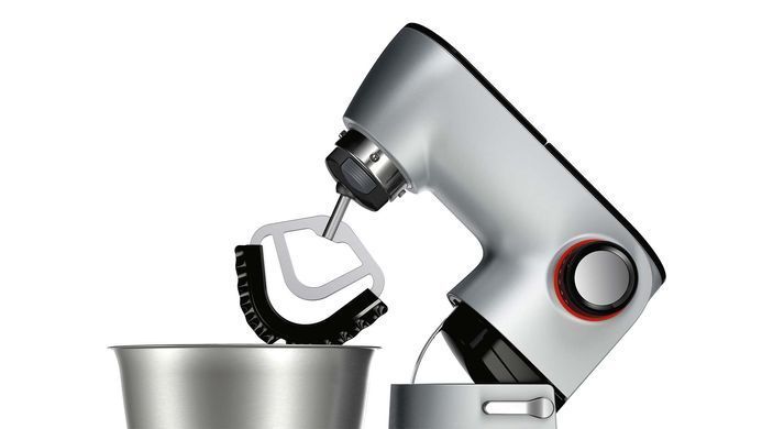 Bosch Кухонная машина 1400Вт, чаша-металл, корпус-металл/пластик, насадок-6, серый MUM9B34S27 фото