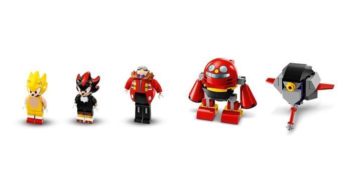 LEGO Конструктор Sonic the Hedgehog Супер Соник против Яйца-бурильника 76999 фото