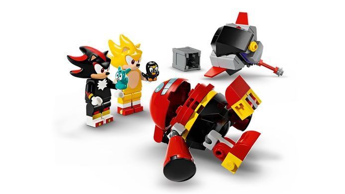 LEGO Конструктор Sonic the Hedgehog Супер Соник против Яйца-бурильника 76999 фото
