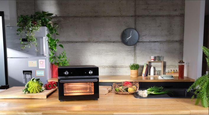 Tefal Мультипечь EasyFry Oven Multifunctional, 1800Вт, механ. управл., пластик, черный FW605810 фото