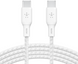 Belkin Кабель заряджання/синхронізації USB-С > USB-С 3м, 100Вт, плетений, білий 1 - магазин Coolbaba Toys