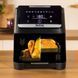 Tefal Мультипіч Tefal Easy Fry Silence XXL, 1800Вт, чаша-7л, сенсорне керув., 10 програм, пластик, чорний 17 - магазин Coolbaba Toys