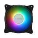 2E Gaming Корпусний вентилятор F120IR-ARGB, 120мм, 1200rpm, 3pin, 3pin +5VARGB, 25.3dBa, чорний 4 - магазин Coolbaba Toys