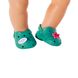 Взуття для ляльки BABY BORN - САНДАЛІ ЗІ ЗНАЧКАМИ (на 43 cm, зелені) 2 - магазин Coolbaba Toys