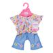 Одежда для куклы BABY BORN - ЦВЕТОЧНЫЙ ДЖИНС (43 cm) 7 - магазин Coolbaba Toys