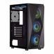 2E Gaming Корпус Aruba G3313W, без БЖ 1xUSB3.0, 2xUSB2.0, 5x120мм ARGB, VGA 300мм, LCS ready, HUB, TG Side Panel, ATX, чорний 1 - магазин Coolbaba Toys