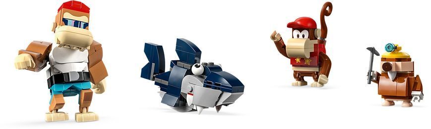 LEGO Конструктор Super Mario Поїздка у вагонетці Дідді Конґа. Додатковий набір 71425 фото