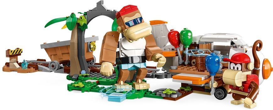 LEGO Конструктор Super Mario Поїздка у вагонетці Дідді Конґа. Додатковий набір 71425 фото