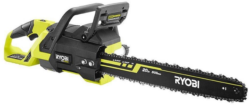 Ryobi Пила цепная аккумуляторная RY36CSX50A-0, 36В MAX POWER, шина 50см Oregon, бесщеточная, 18.5м/с, без АКБ и ЗП 5133006242 фото