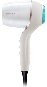 Remington Фен HYDRAluxe PRO, 2200Вт, 3 режими, дифузор, іоніз-я, хол. обдув, білий EC9001 фото