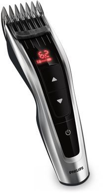 Philips Машинка для стриження Series 9000, акум., роторний мотор, насадок-3, кейс, сталь, чорно-сірий HC9420/15 фото