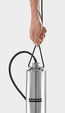 Karcher Насос скважинный ВР 4 Deep Well, 700 Вт, 4600 л/г, 43 м, 4.3 бар, 12 м, 150 мм, 35 &deg;C, G1, 7.14 кг 1.645-421.0 фото