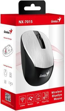 Genius Миша NX-7015 WL Silver 31030019404 фото