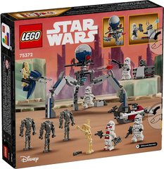 LEGO Конструктор LEGO Star Wars™ CLONE TROOPER™ & BATTLE DROID™ BATTLE PA 75372 фото