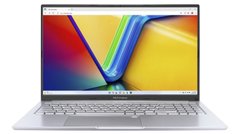 ASUS Ноутбук Vivobook 15 X1505ZA-L1260 15.6" FHD OLED, Intel i5-1235U, 16GB, F1TB, UMA, NoOS, Сріблястий 90NB0ZB2-M00BH0 фото