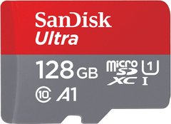 SanDisk Карта памяти microSD 128GB C10 UHS-I R150MB/s Ultra SDSQUAB-128G-GN6MN фото
