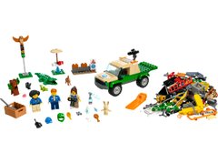 Конструктор LEGO City Missions Місії порятунку диких тварин 60353 фото