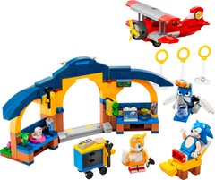 LEGO Конструктор Sonic the Hedgehog Мастерская Тейлз и самолет Торнадо 76991 фото