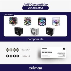 Кріплення для AMD AM5 Zalman ZM-AM5MKA, CNPS10X Performa Black/White, CNPS10X Performa ST, CNPS16X Black/White, CNPS17X, CNPS20X ZM-AM5MKA фото