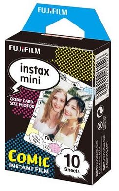 Фотопапір Fujifilm INSTAX MINI COMIC (54х86мм 10шт) 16404208 фото