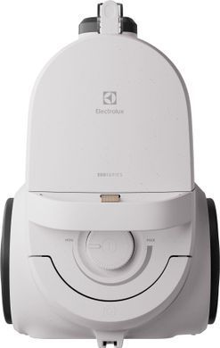 Electrolux Пылесос контейнерный, 850Вт, конт пыль -2л, HEPA12, 3 насадки, белый EL51C2SW фото