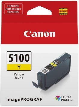 Canon Картридж струменевий Canon PFI-5100 imagePROGRAF Pro-310 Yellow 6955C001 фото