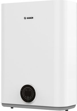 Bosch Водонагреватель электр. плоский слим Tronic 3500, 80 л, 1,5 кВт, ун. монтаж, эл. упр-ние, B, белый