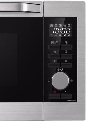 Panasonic Мікрохвильова піч Panasonic, 30л, 1000Вт, гриль, конвекція, дисплей, нерж NN-C69MSZUE фото
