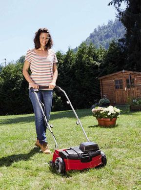 Einhell Аэратор-скарификатор аккумуляторный GC-SC 36/31 Li, PXC 18В, 31см, 10.9кг (без АКБ и ЗУ) 3420660 фото