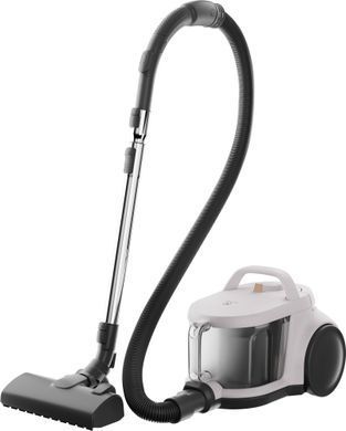 Electrolux Пылесос контейнерный, 850Вт, конт пыль -2л, HEPA12, 3 насадки, белый EL51C2SW фото