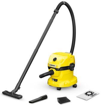 Karcher Пылесос WD 2-18 хозяйский, аккумуляторный, 12л, 18В, без АКБ и ЗУ 1.628-500.0 фото